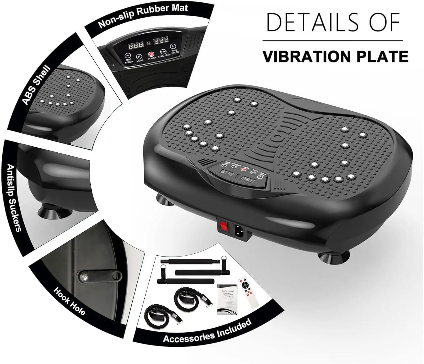 Body Workout Vibration Platform Machine for Weight Loss