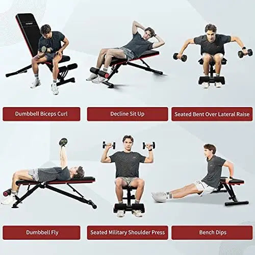 Adjustable Weight Workout Bench