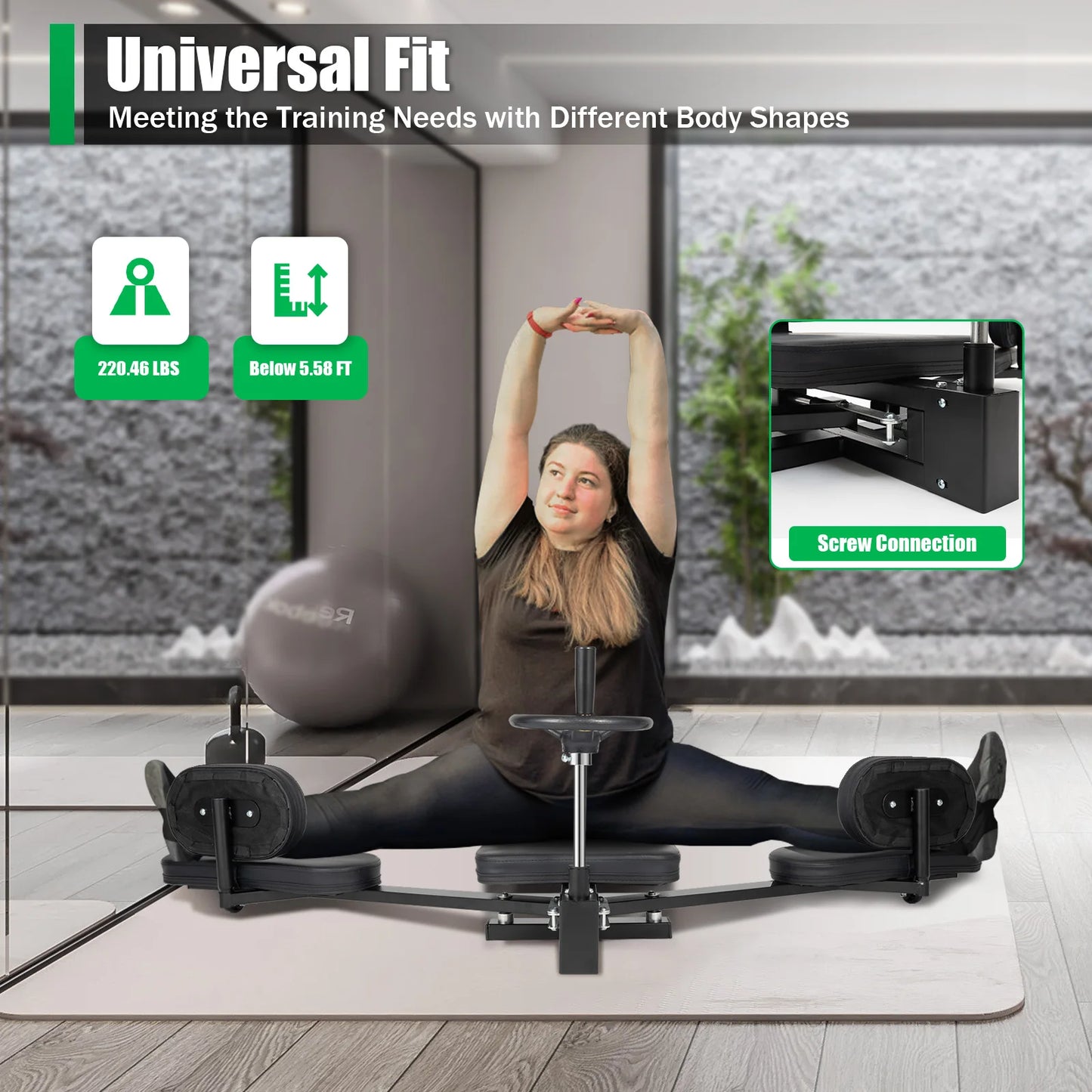 Leg Stretcher Fitness Machine