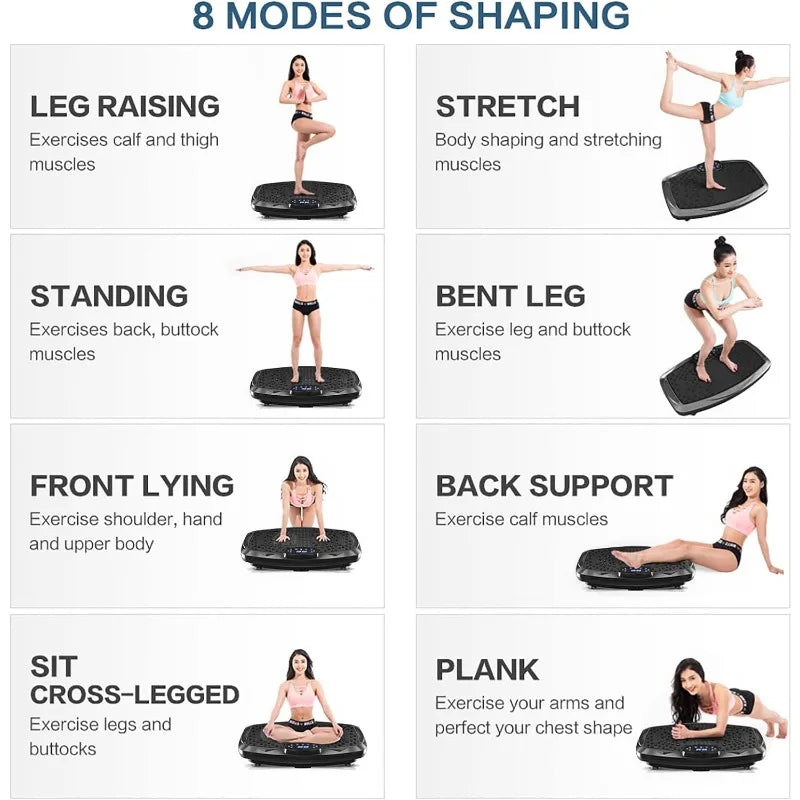 Whole Body Workout Vibration Exercise Machine