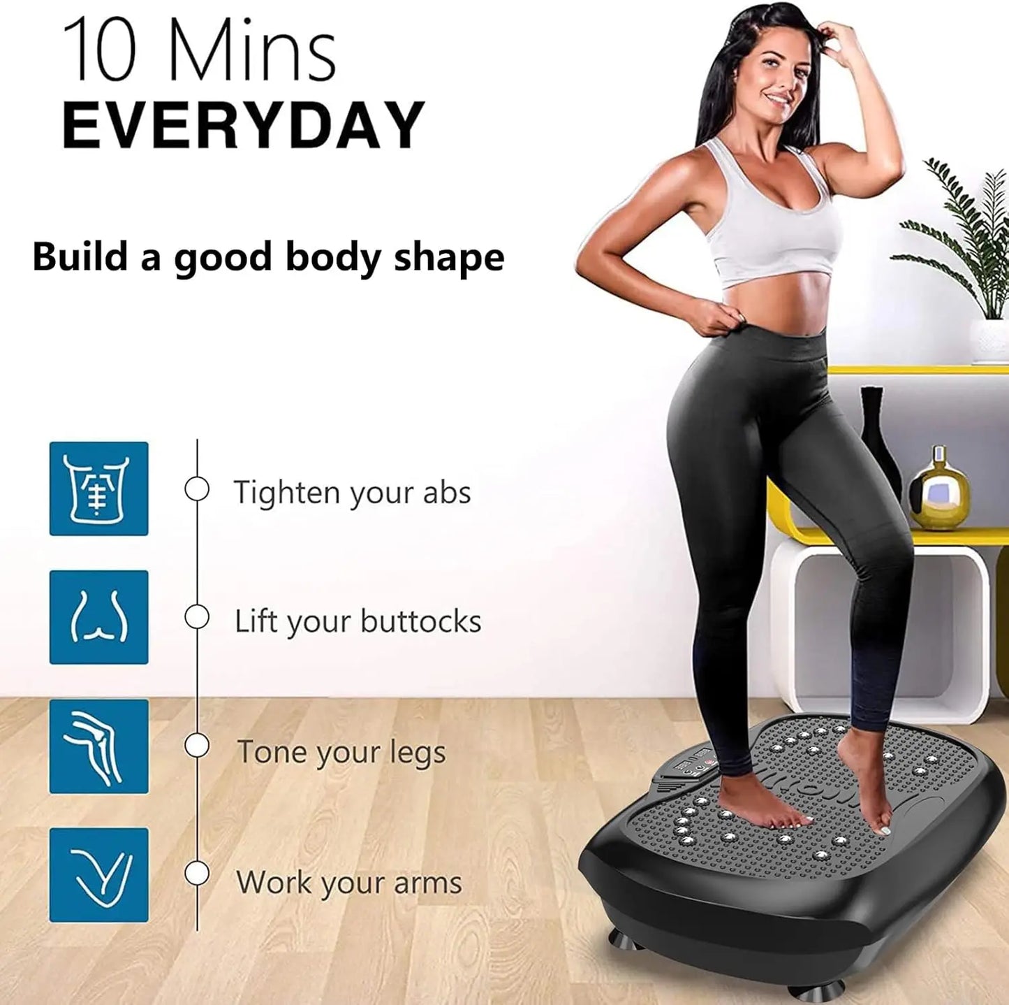 Body Workout Vibration Platform Machine for Weight Loss