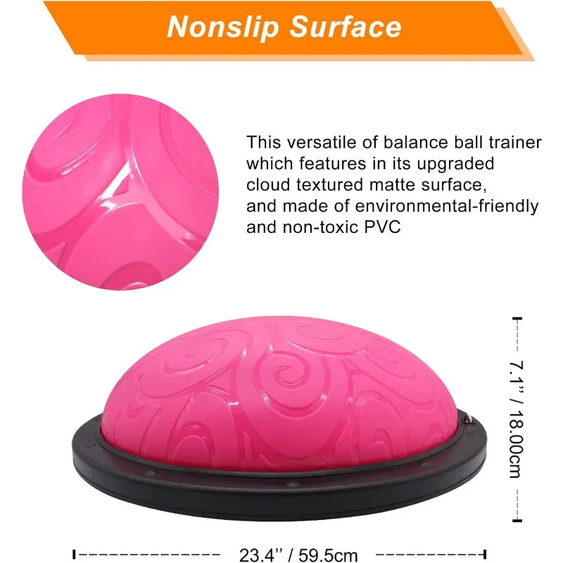 Exercise &  Balance Inflatable Yoga Ball