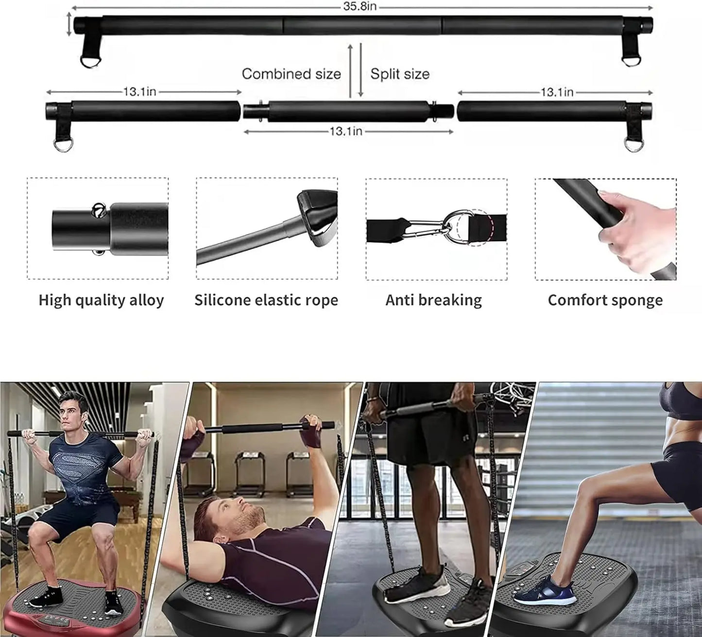 Body Workout Vibration Platform Machine for Weight Loss