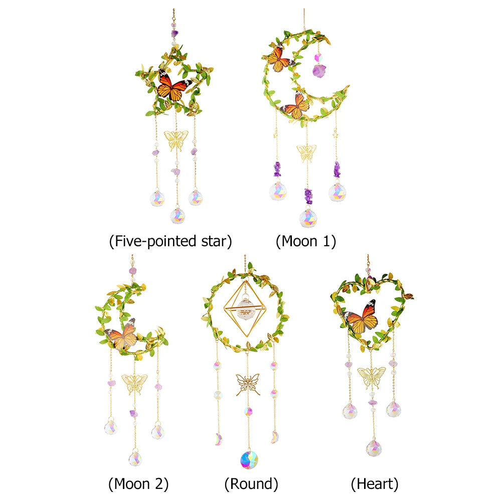 Wind Chime Hanging Crystal Ornament