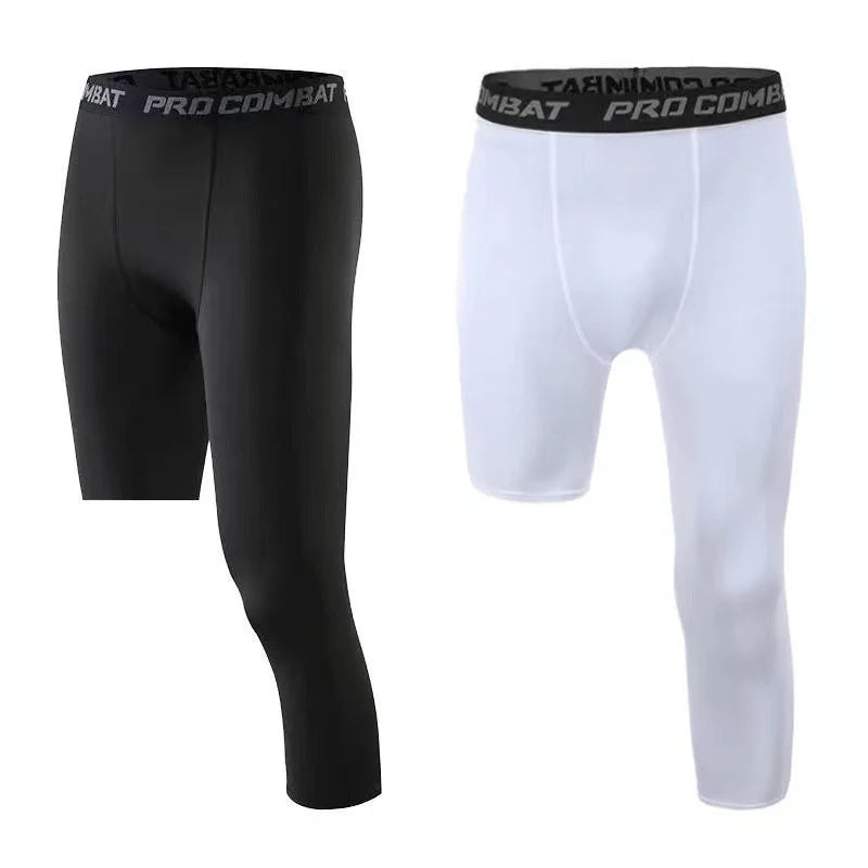 Men Base Layer Exercise Compression  Fitness Pants