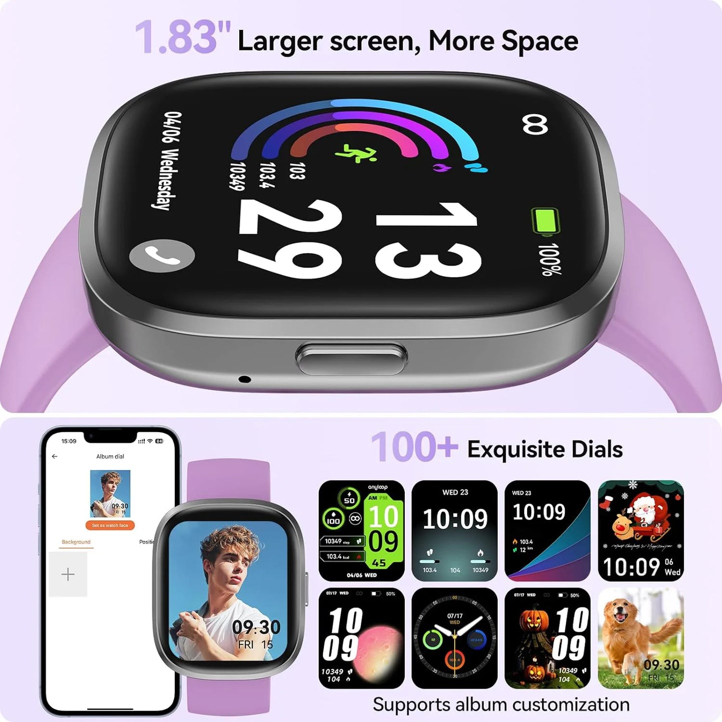 Smart Watches for Men Women